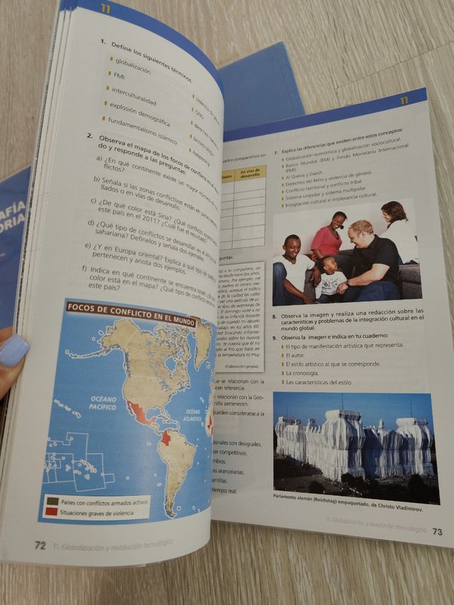 Libros geografía e historia 4eso