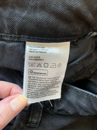 Jeans H&M straight nero