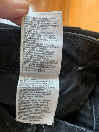 Jeans H&M straight nero