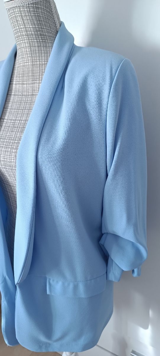 Blazer celeste Talla Única