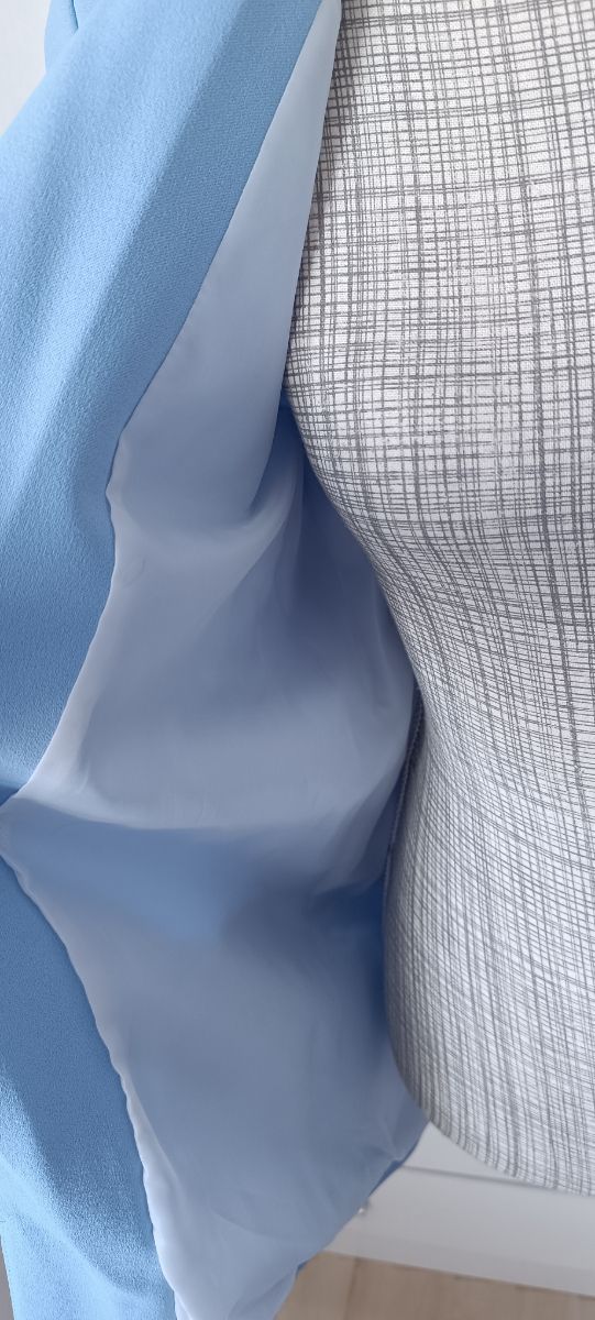 Blazer celeste Talla Única