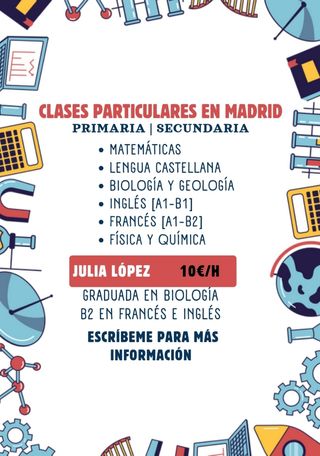 Clases particulares MADRID