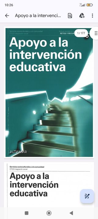 Libro apoyo a la intervención educativa
