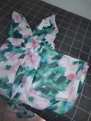 Mono estampado de  fiesta