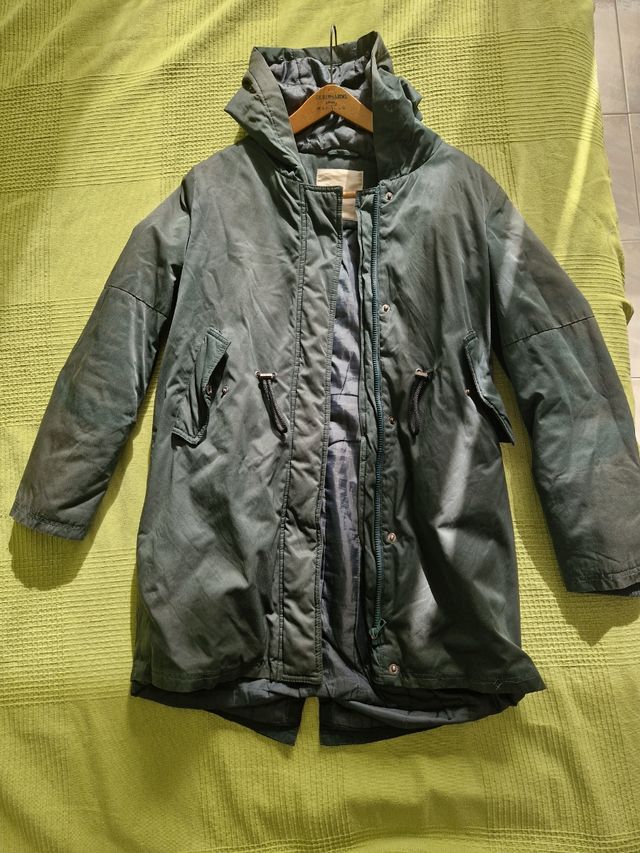 Parka verde smeraldo