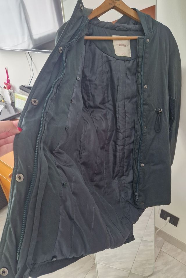 Parka verde smeraldo