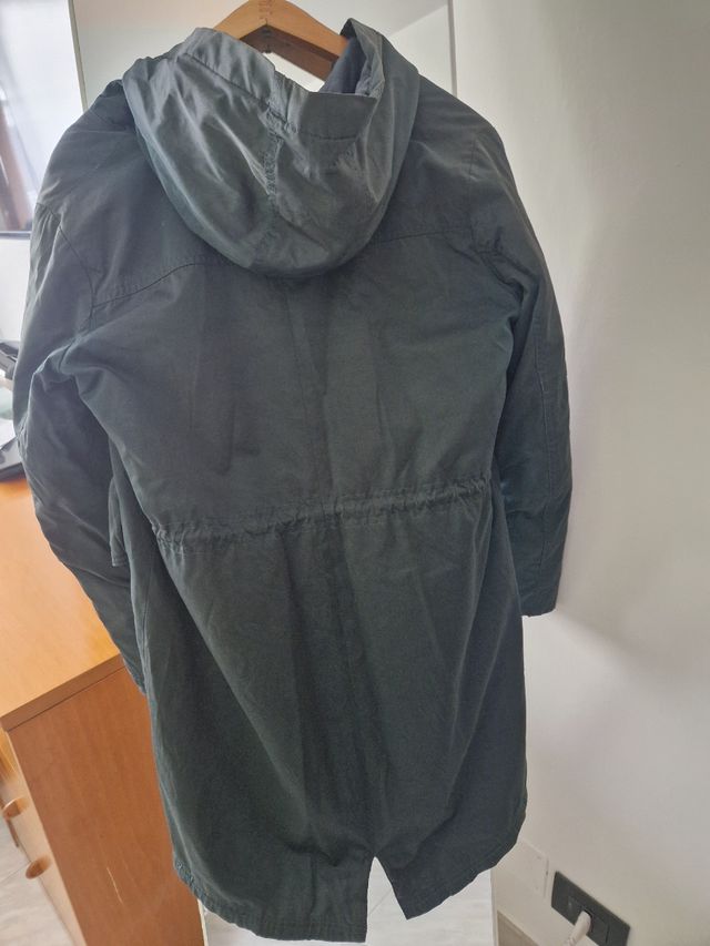 Parka verde smeraldo