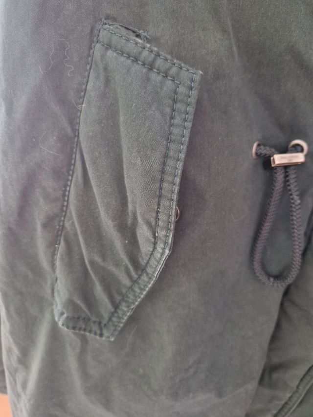 Parka verde smeraldo