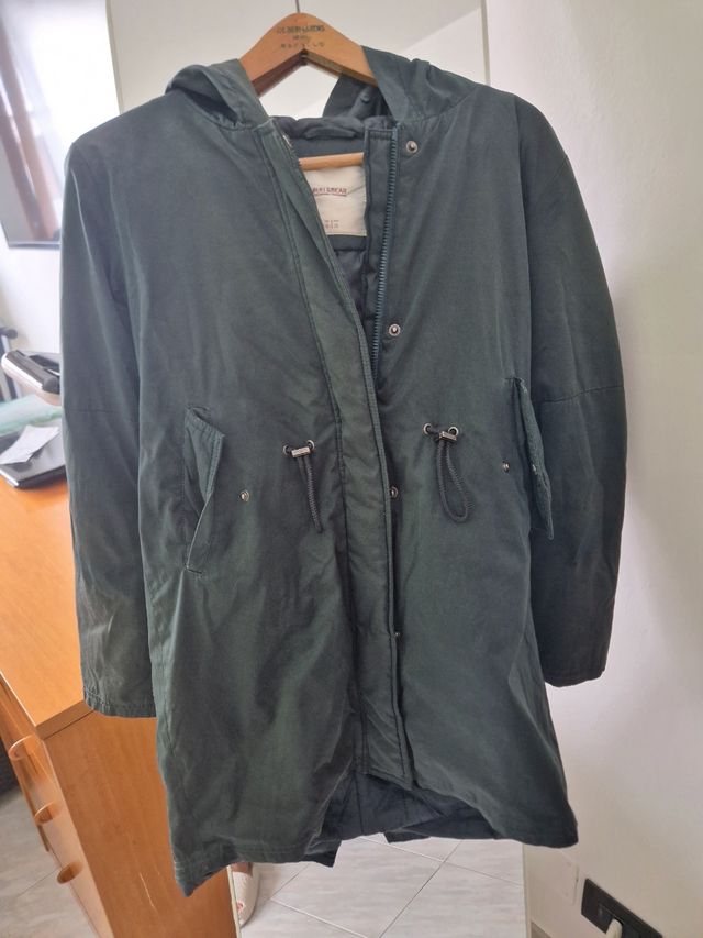 Parka verde smeraldo