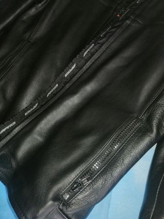Giacca moto pelle