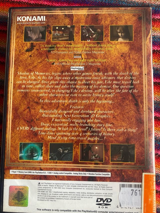 Shadow of memories ps2