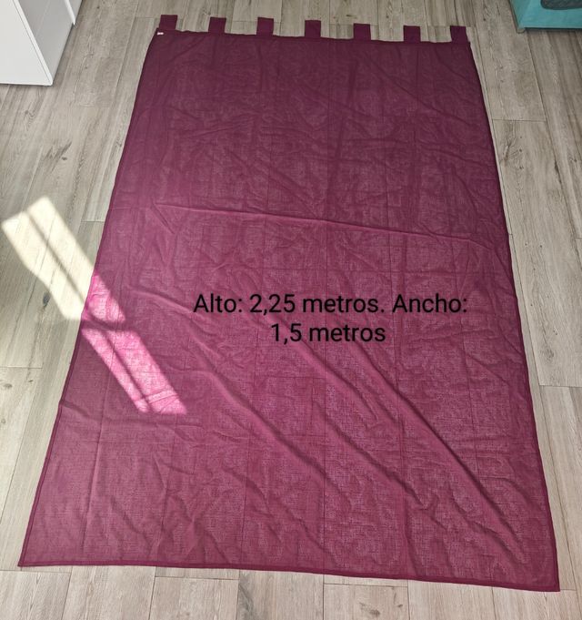 Cortina salón 3 piezas