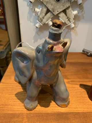 Elefantino in ceramica anni 50