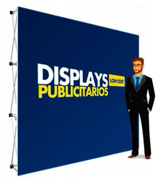 Photocall textil Pop up 3x3