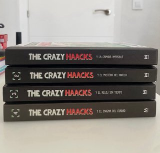 Pack libros “The Crazy Haacks”