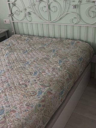 Cama completa: canape + cabecero + colchon