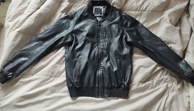 Giacca in pelle uomo