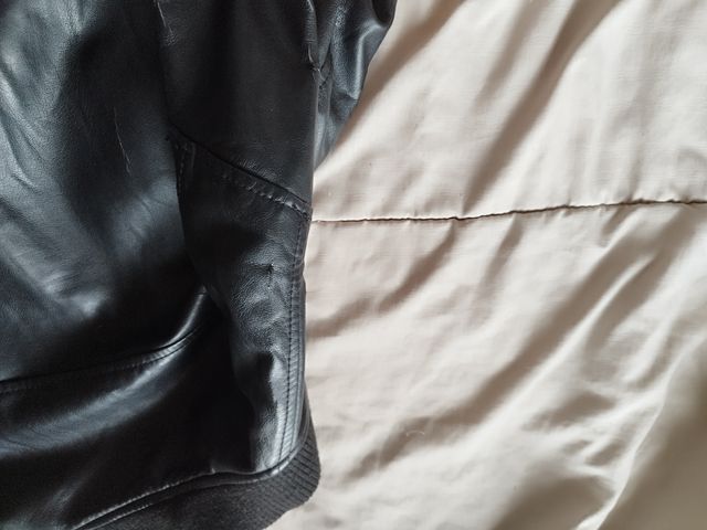 Giacca in pelle uomo