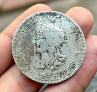 Ficha Rodriguez Vila 5 Pesetas 