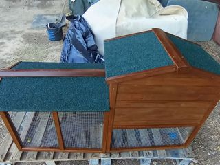 Casa de madera para mascotas 