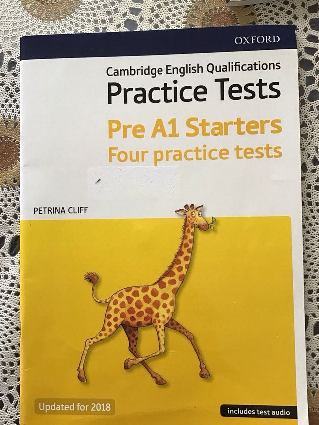 Practice tests Pre A1 starters