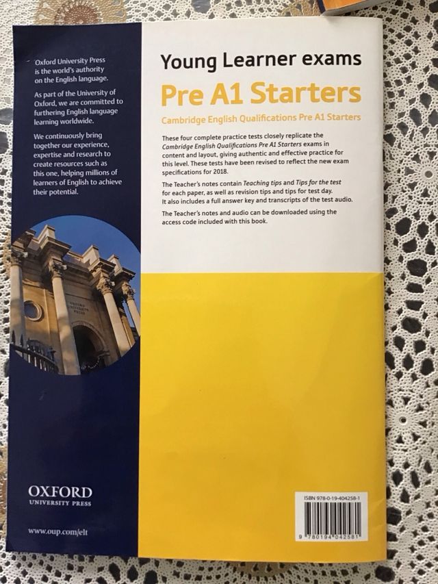 Practice tests Pre A1 starters