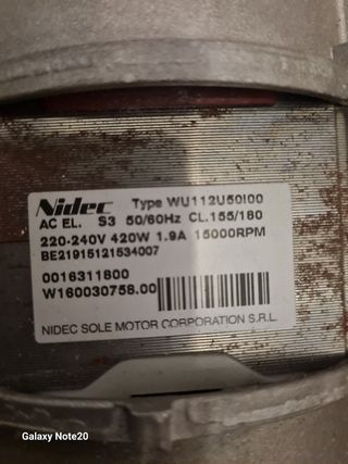 Motor lavadora 