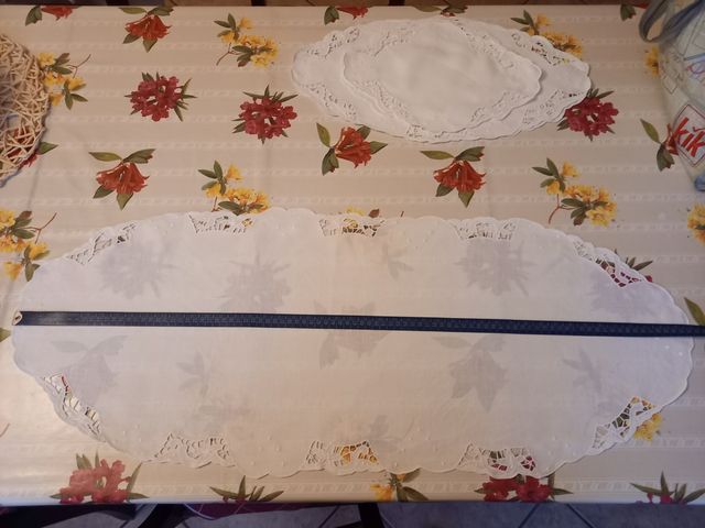 5 centrotavola in cotone