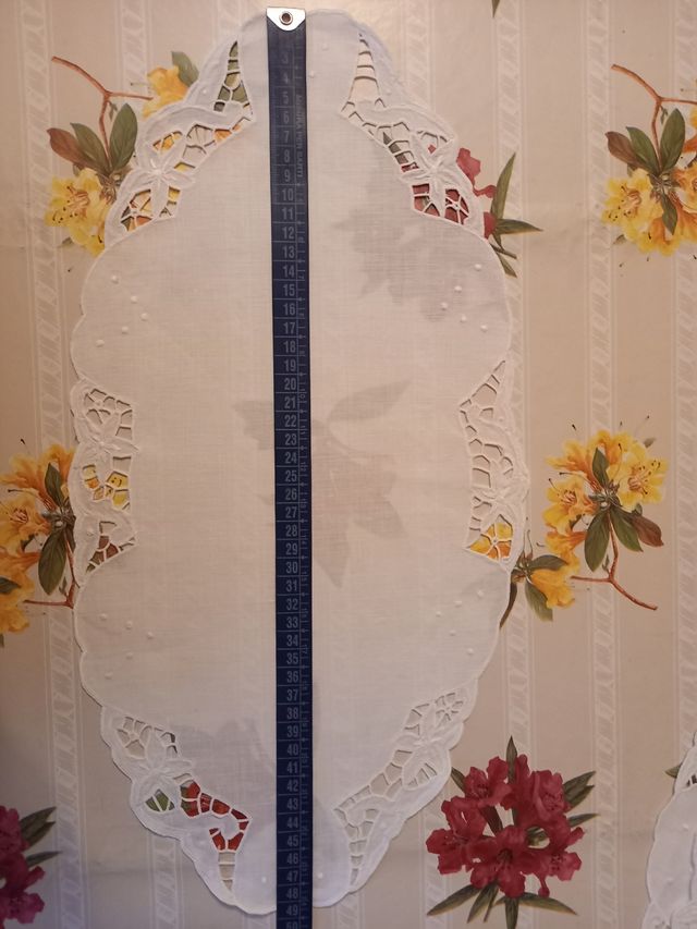 5 centrotavola in cotone