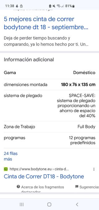 Cinta de correr bodytone dt 18a reparar