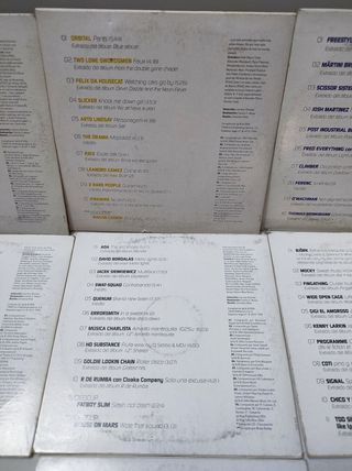 LOTE 7 albums de la colección TRAX