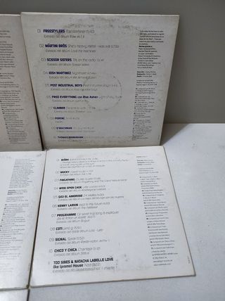 LOTE 7 albums de la colección TRAX