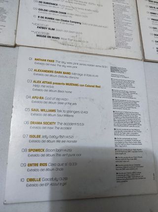 LOTE 7 albums de la colección TRAX