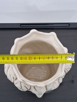 Vaso Testa di Moro Ceramica 16x25 cm