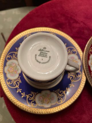 Coppia eleganti tazzine Seltmann&Weiden