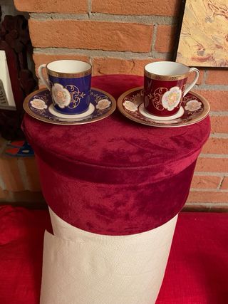 Coppia eleganti tazzine Seltmann&Weiden