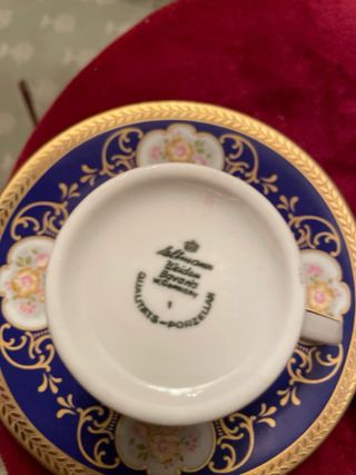 Coppia eleganti tazzine Seltmann&Weiden