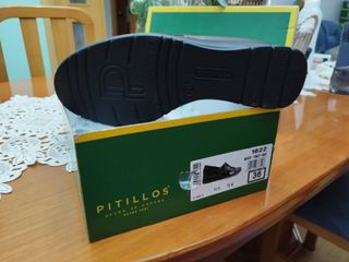 Zapato PITILLOS, piel, cuña