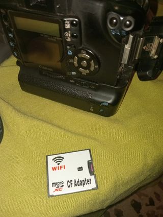 Cámara Canon 350d grip