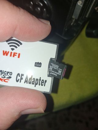 Cámara Canon 350d grip