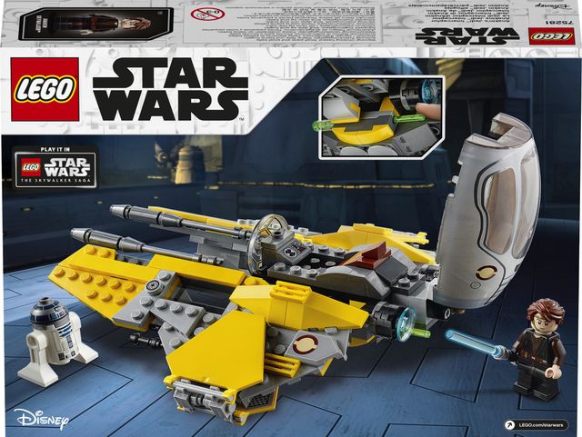 Lego Star Wars 75281 - L'intercettore Jedi di Anakin