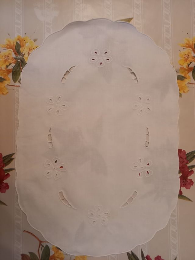 4 centrotavola in cotone