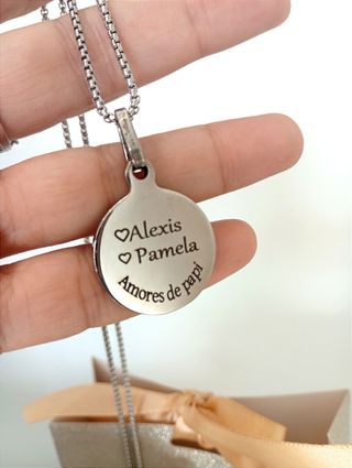 Colgante COIN NOMBRES y FOTO