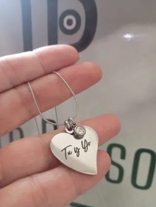 Colgante CORAZON GRABADO