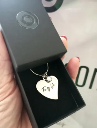 Colgante CORAZON GRABADO