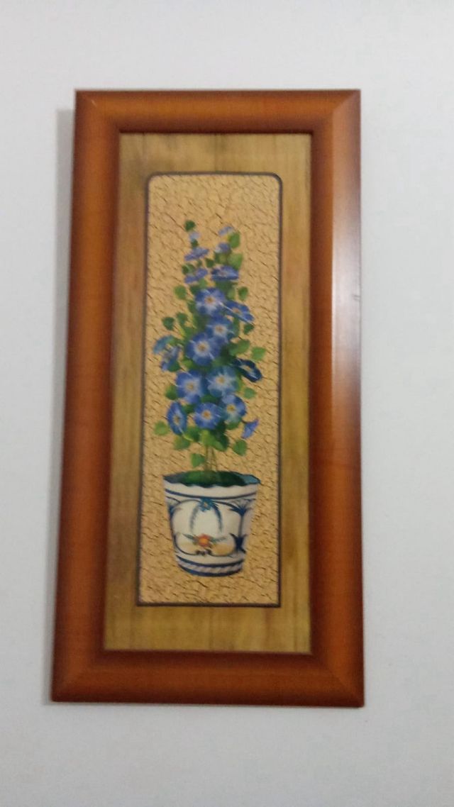 Pareja de cuadros con tiras