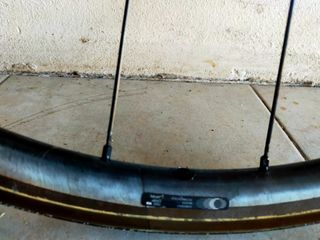 Ruota con in carbonio per bici da corsa Shimana 