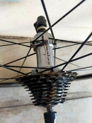 Ruota con in carbonio per bici da corsa Shimana 