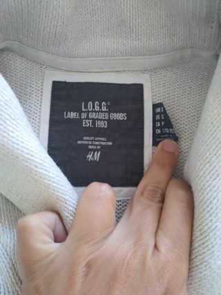 Jersey beige de H&M