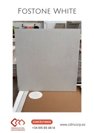 Porcelanico Blanco/Gris - 100 x 100 cm